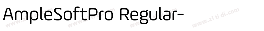 AmpleSoftPro Regular字体转换